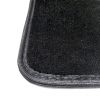 Tapis C2 CITROEN - 2 Avants + 1 arriere Noir - Offre ETILE: Tuft et ganse textile