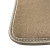 Tapis C2 CITROEN - 2 Avants + 1 arriere Beige - Offre ETILE: Tuft et ganse textile