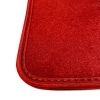 Tapis DS3 CITROEN - 2 Avants + 1 arriere Rouge - Offre ETILE: Tuft et ganse textile