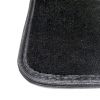 Tapis DS5 CITROEN - 2 Avants + 1 arriere Noir - Offre ETILE: Tuft et ganse textile