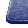 Tapis PEUGEOT 807 - 2 Avants + 1 bloc arriere avec cOffre Marine - Offre LUXE GT: Aiguilleté 750g/m2