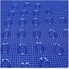 Tapis universel 2 avants + 2 arrières Pvc effet métallisé Bleu