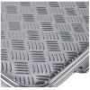 Tapis universel 2 avants + 2 arrières Pvc effet métallisé Gris