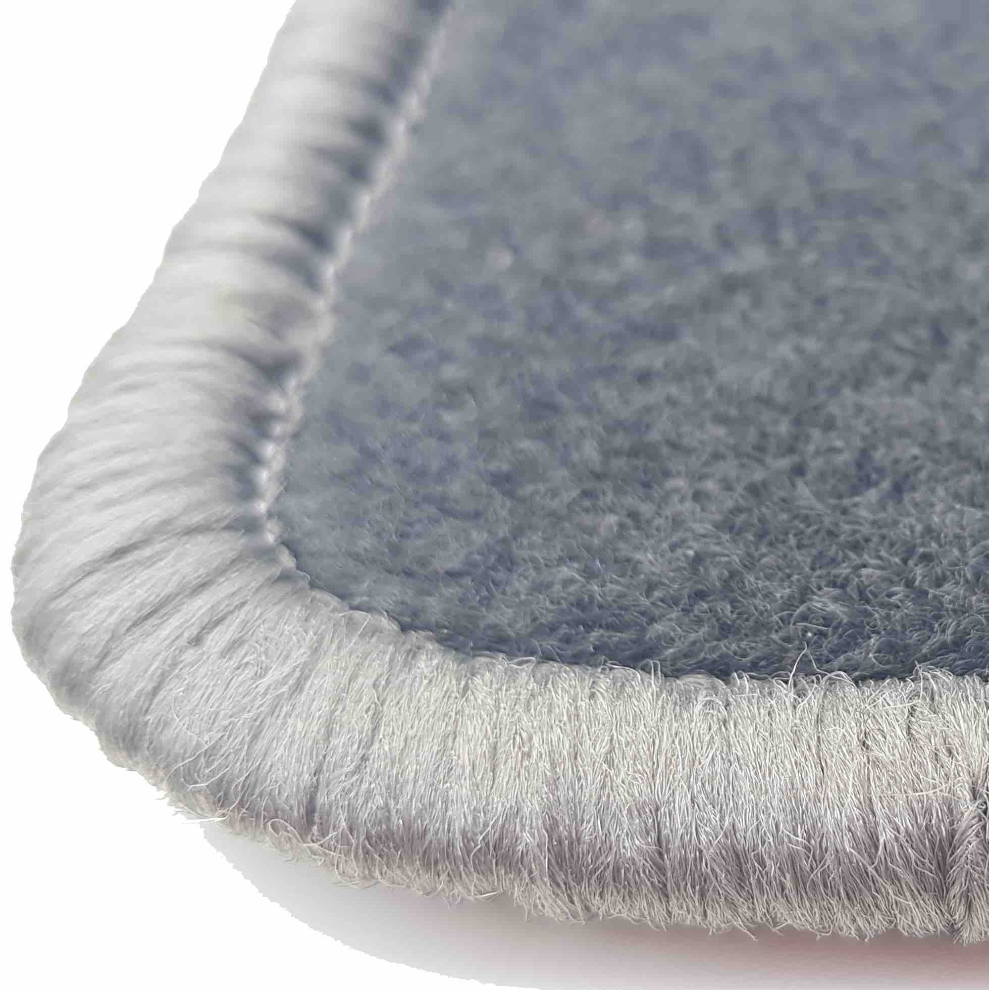tapis de sol A721 Aixam Luxe moquette gris jeu complet