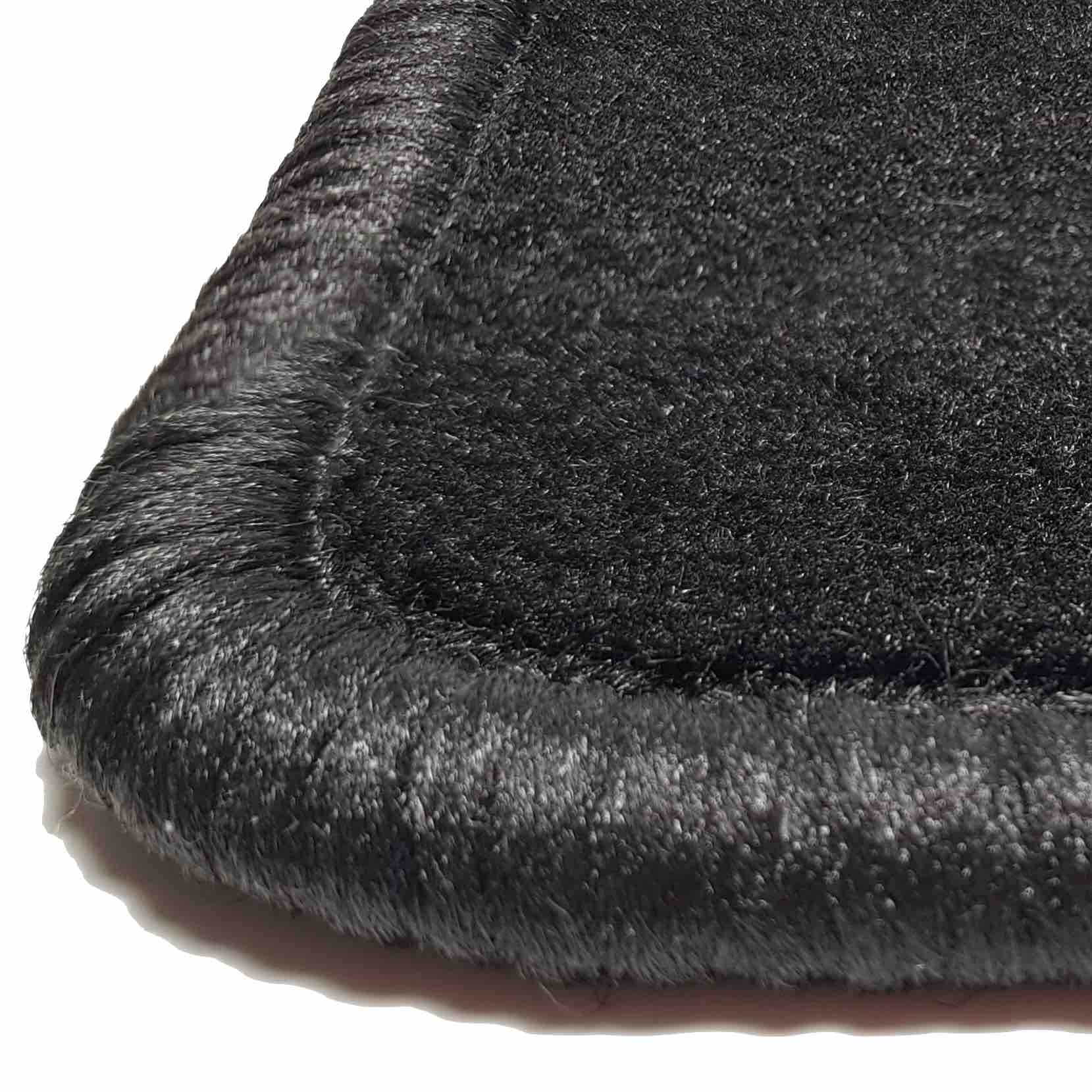 tapis de sol pour Peugeot 206 cc moquette noir avant arriere et coffre